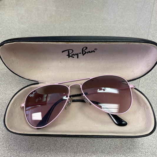 Pink RayBan Wired Sunglasses, As Is