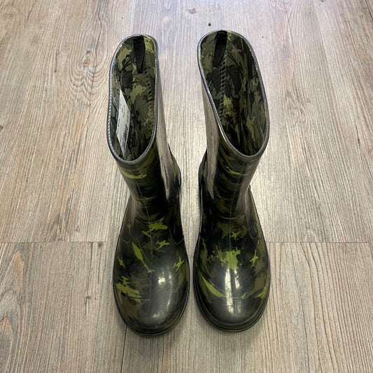 Camo  Rain Boots, 13Y