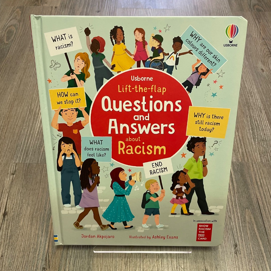 Multi Colour  Lift The Flap Questios And Answers About Racism, Hardcover