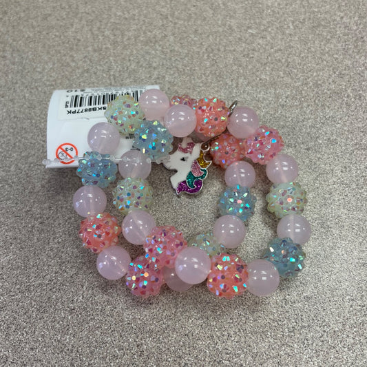 Multi Colour Joe Fresh NEW Kids Unicorn Bracelets, 3Y+