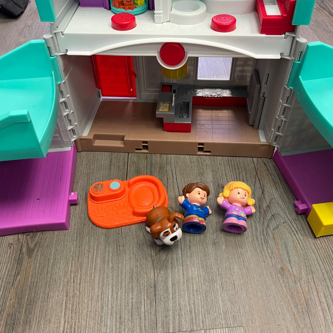 Multi Colour Fisher Price Little People Big Helper Home, Pre-owned