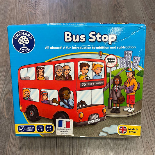 Multi Colour  Bus Stop, 4-8Y