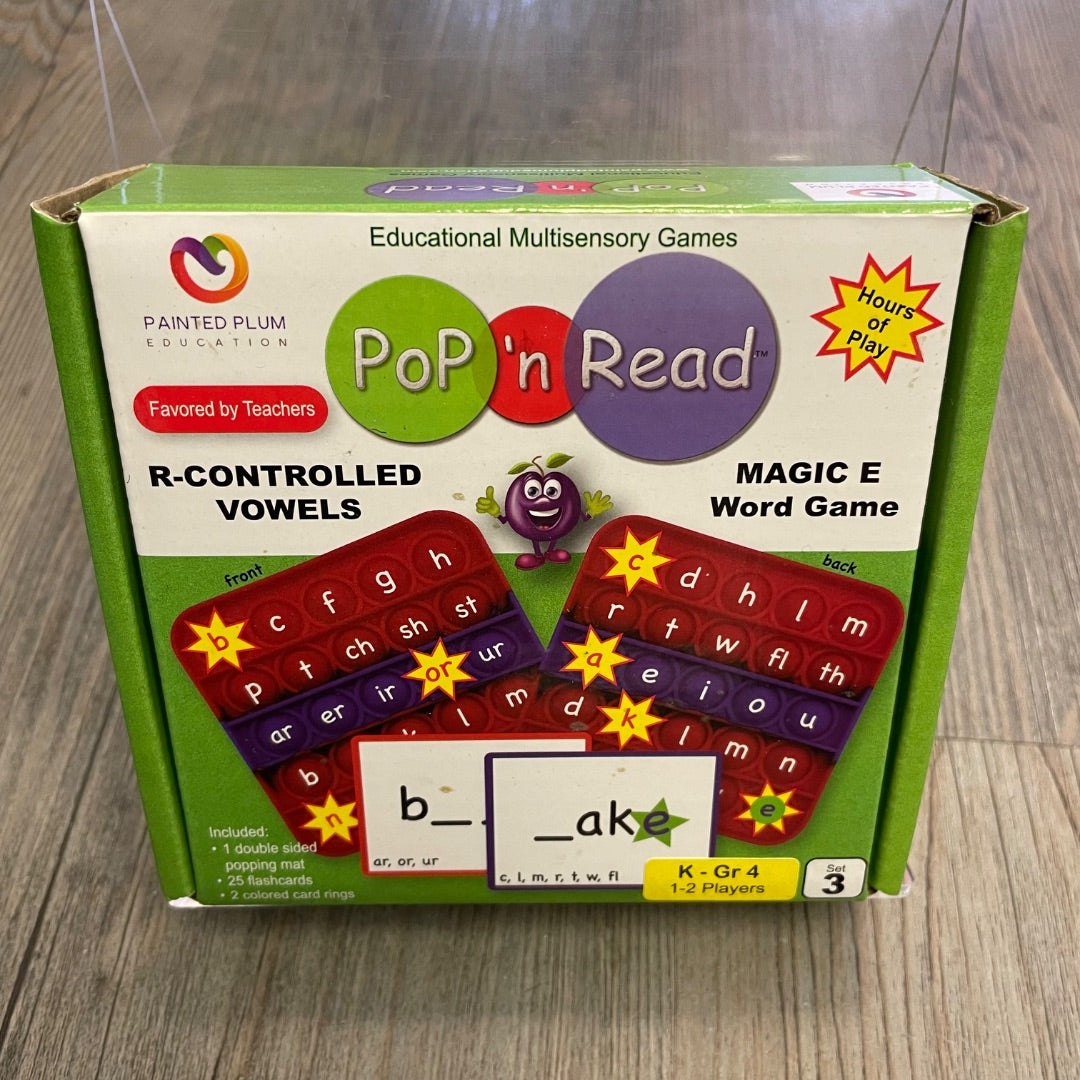 Multi Colour  Pop 'n Read, K-Grade 4