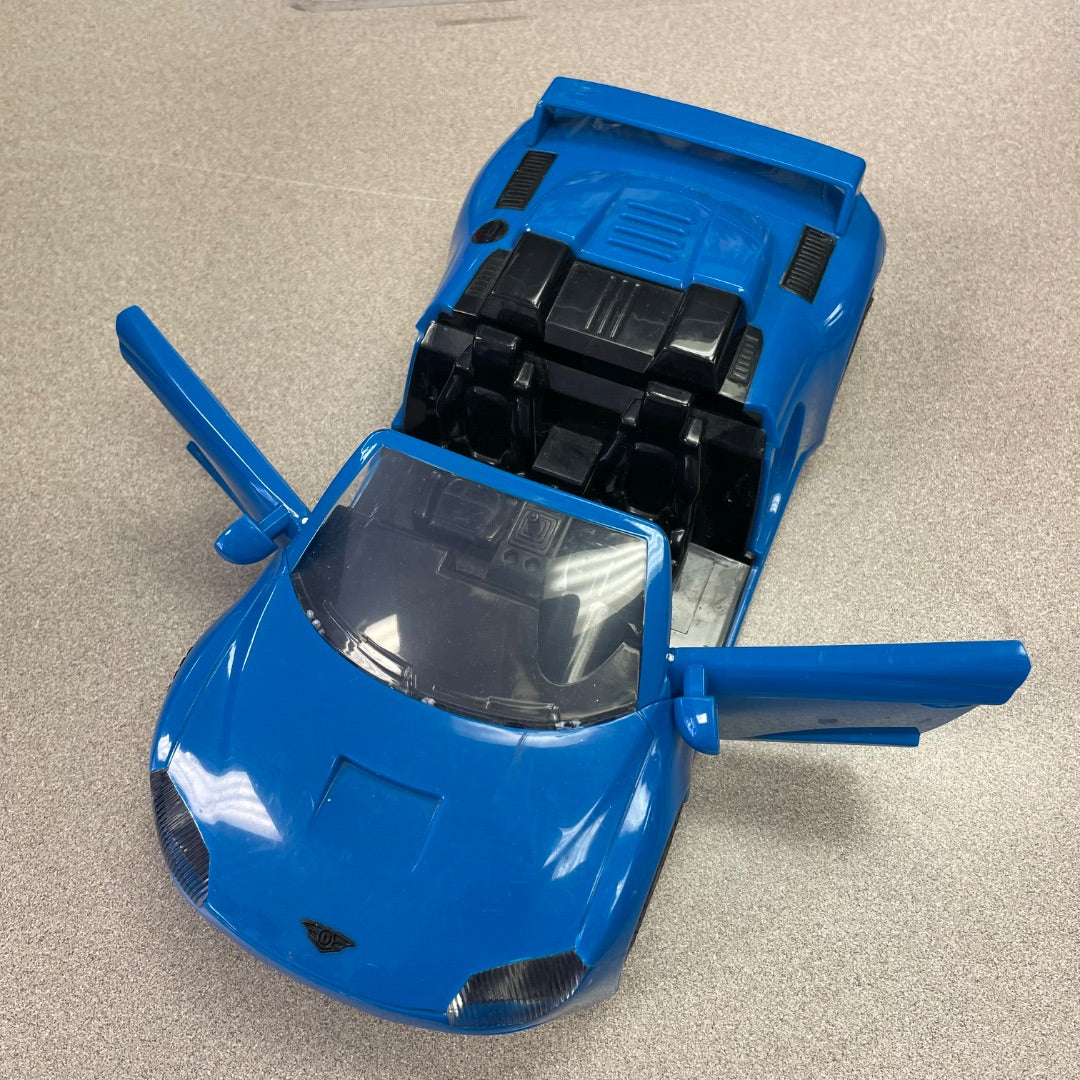 Blue  Car, 9.5 Inch