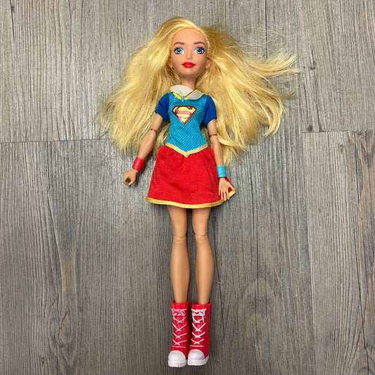 Multi Colour  Super Girl Action Figure, 12 inch