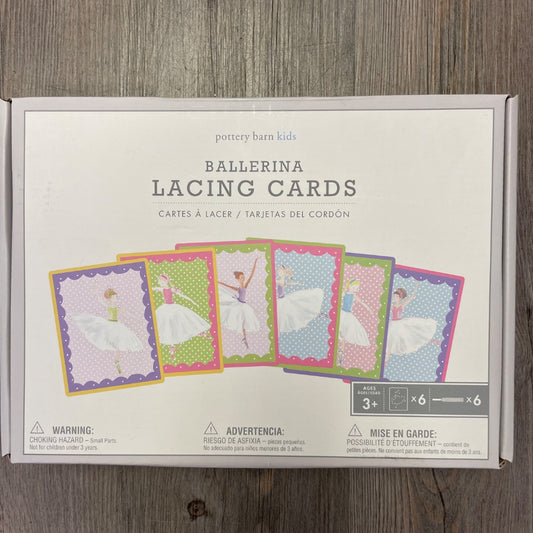 Multi Colour  Balerina Lacing Cards, Pre-owned