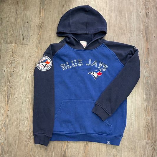 Blue Majestic Blue Jays Hoodie, 14-16Y