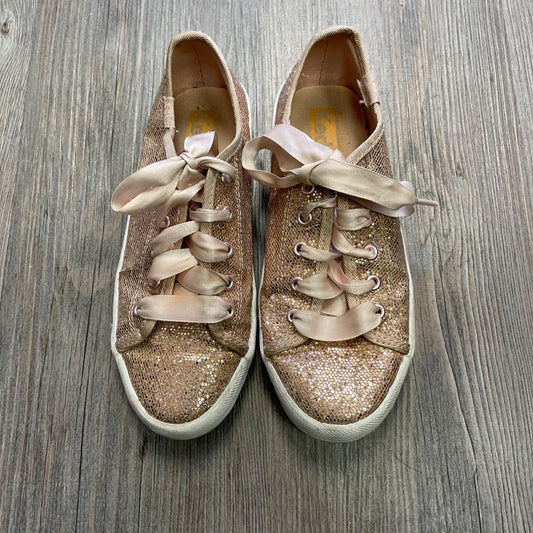 Rosegold Keds Lace Up Shoes, 13Y