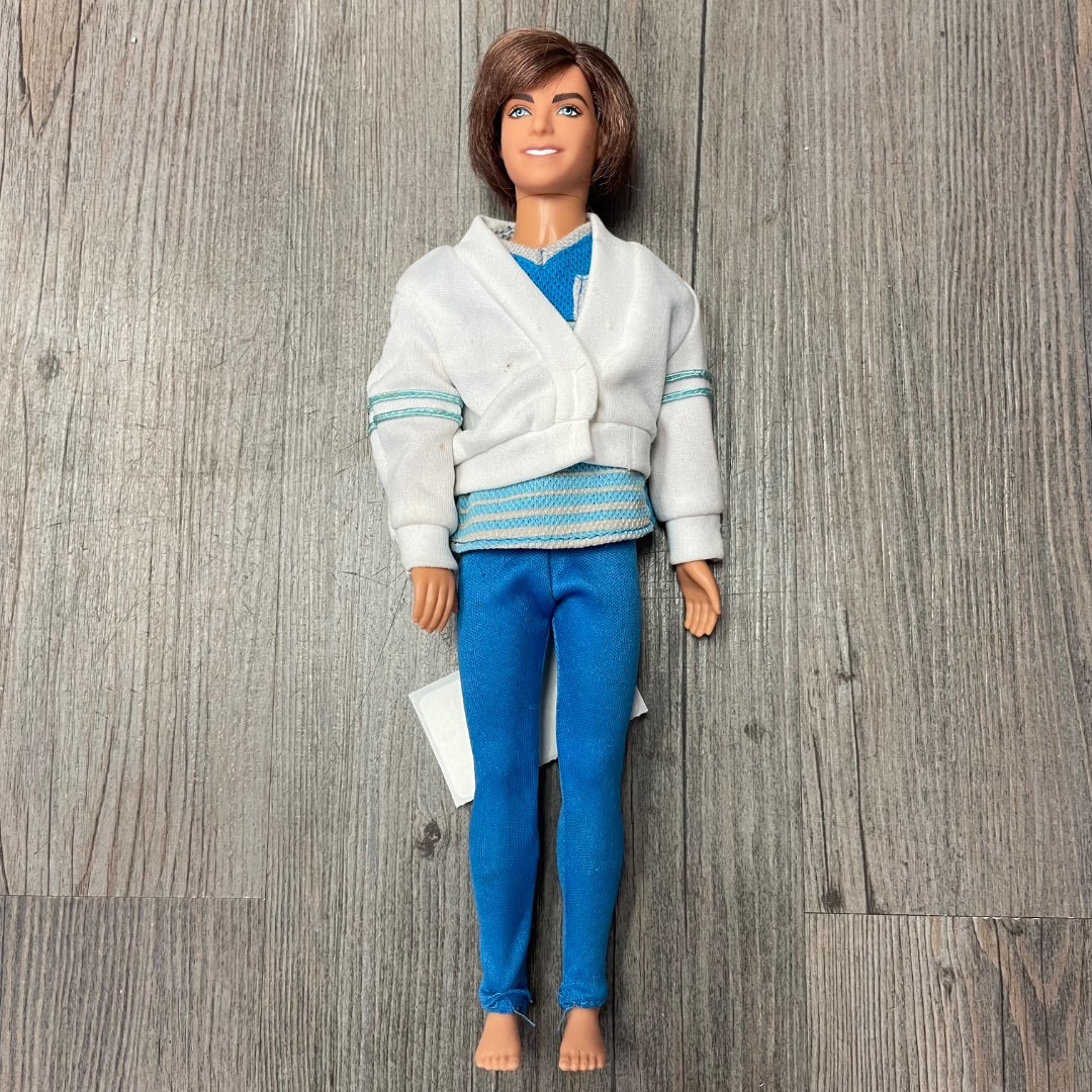 Blue Mattel Ken, 12 inch