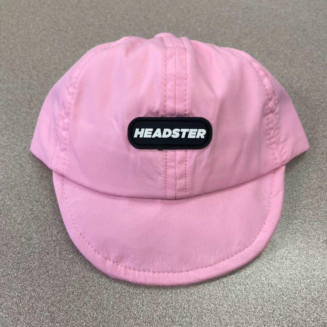 Smart Pink Headster Swish Short Brim Baseball Cap, 0-6M