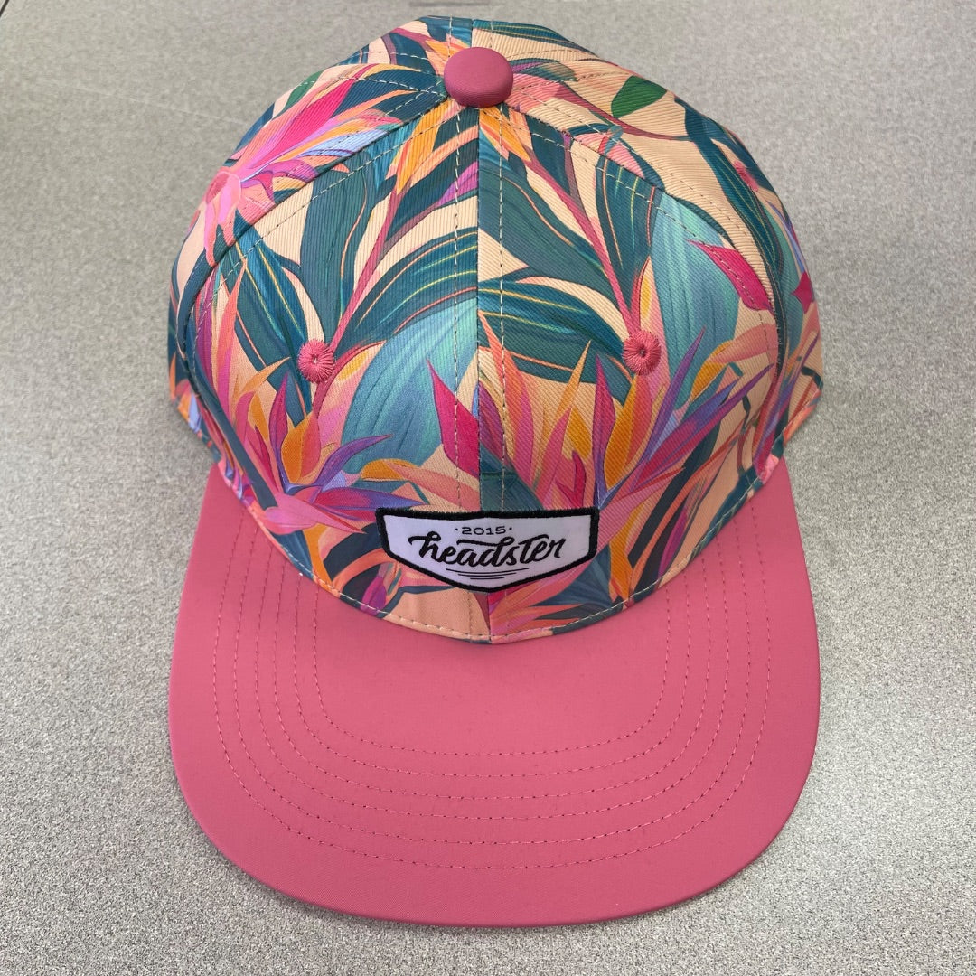 Multi Colour Headster Jungle Mist Snapback Baseball Cap, 56CM
