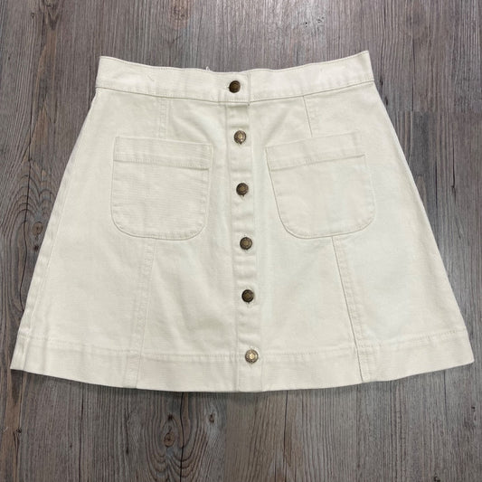 Natural Rylee + Cru Denver Mini Skirt, Small