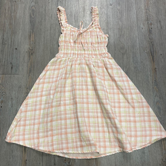 Summer Plaid Rylee + Cru Jane Mini Dress, 12Y