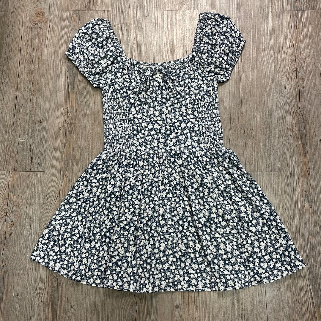 Navy Floral Rylee + Cru Alexa Dress, 12Y