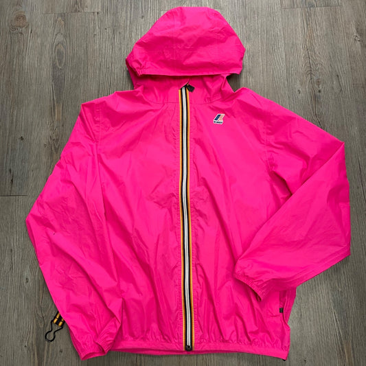 Pink Kway Rain Jacket, 12Y