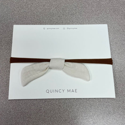 Natural Quincy Mae Little Knot Headband, One Size