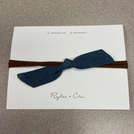 Navy Quincy Mae Little Knot Headband, One Size