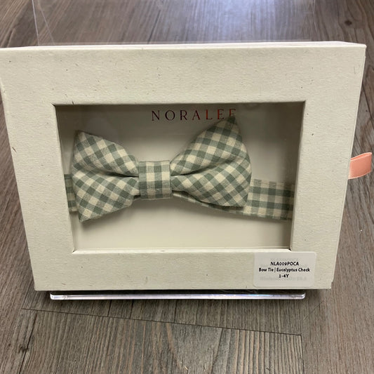 Eucalyptus Check Noralee Bow Tie, 1-4Y