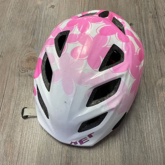 Pink Met Bike Helmet, 46-53CM