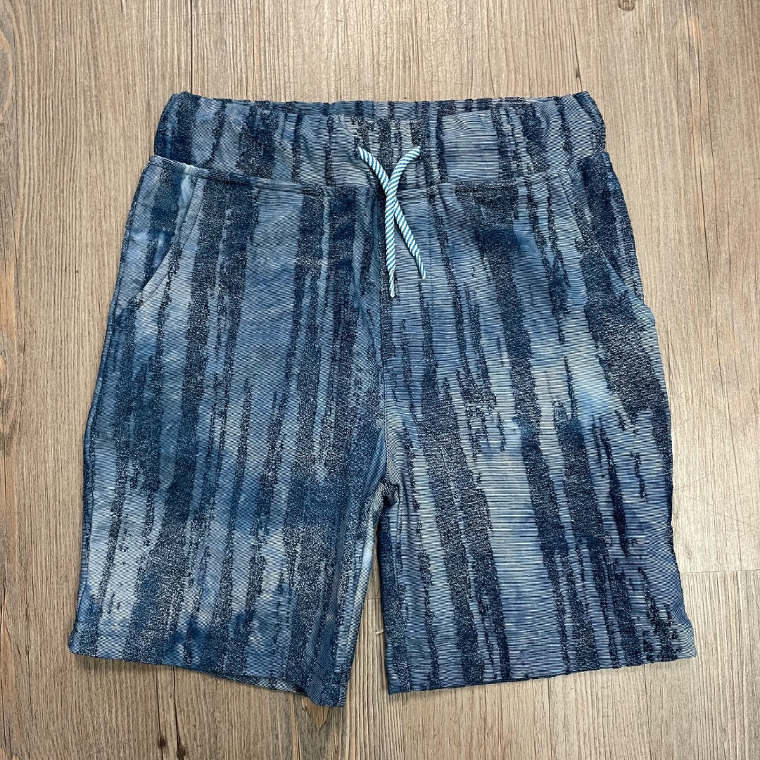 Navy Appaman Waterfall Preston Shorts, 6Y