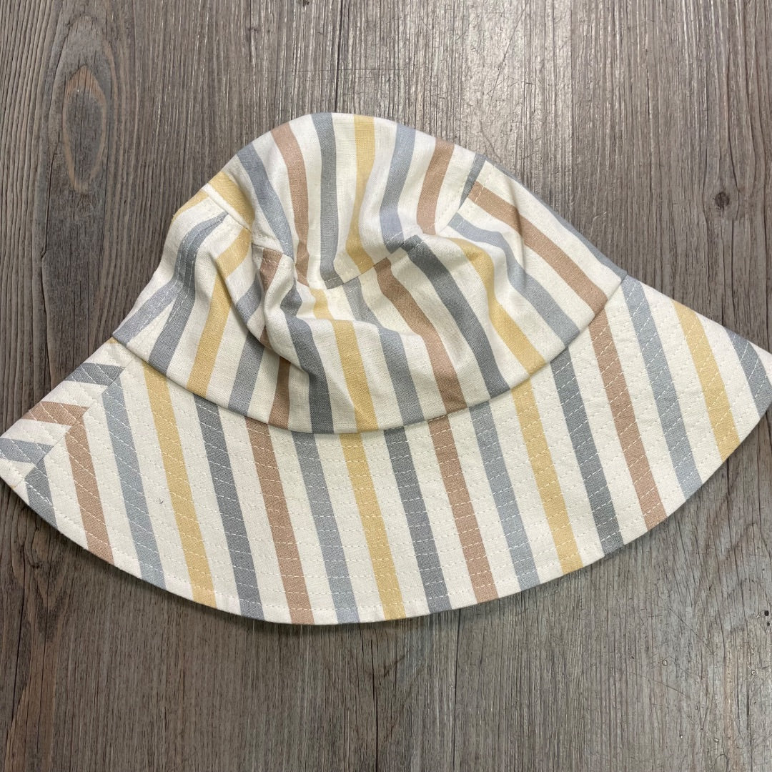 Valencia Stripe Rylee+ Cru Floppy Bucket Hat, 53CM