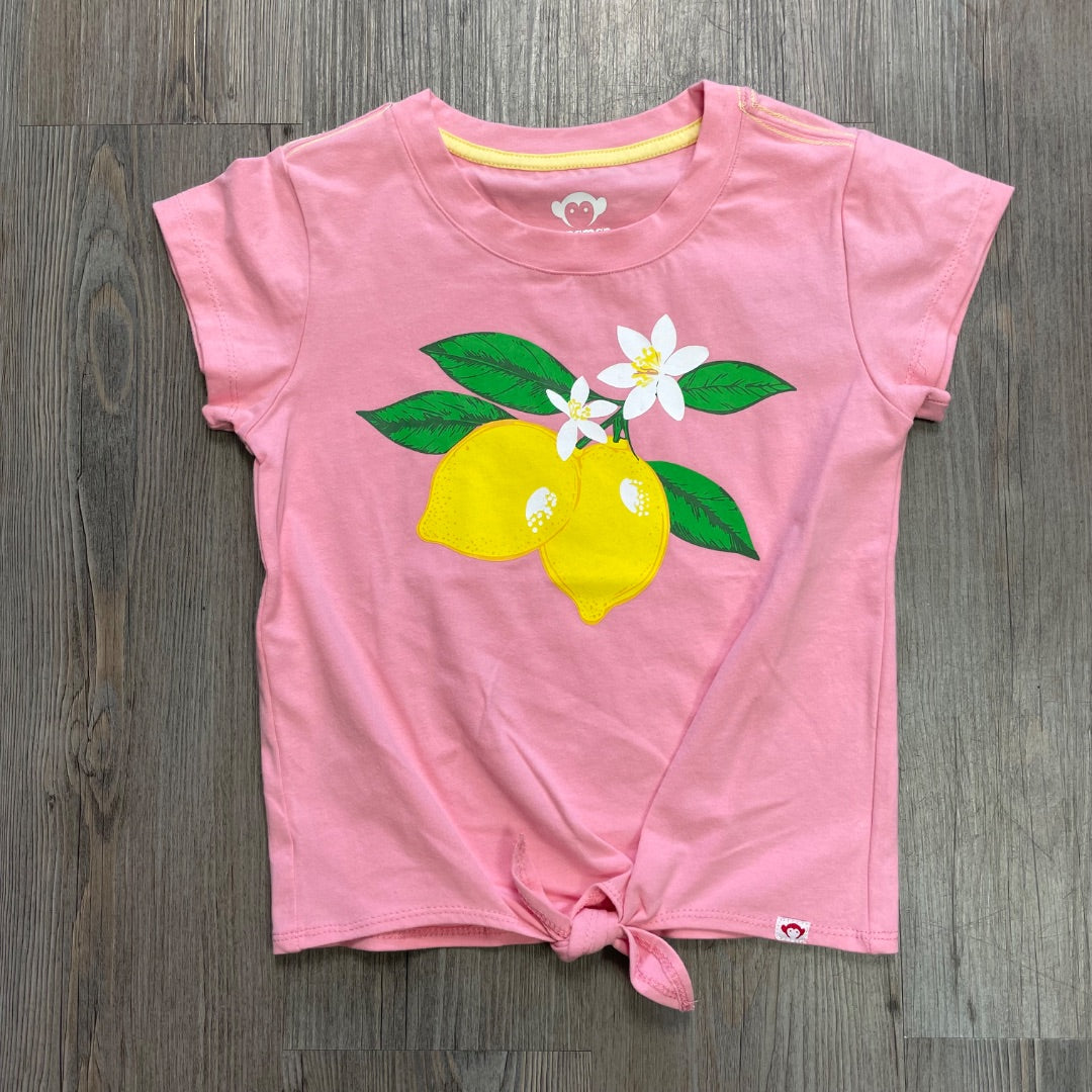 Coral Appaman Allison Tie Front Tee, 6Y