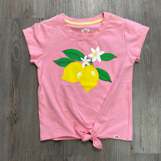 Coral Appaman Allison Tie Front Tee, 6Y
