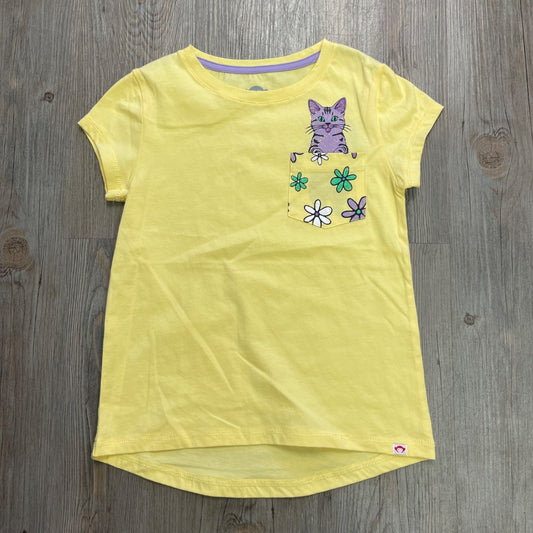 Sunrise Appaman Kitty Graphic Pocket Tee, 6Y