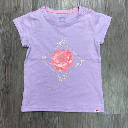 Lavender Appaman Rose Lilian Boxy Tee, 6Y