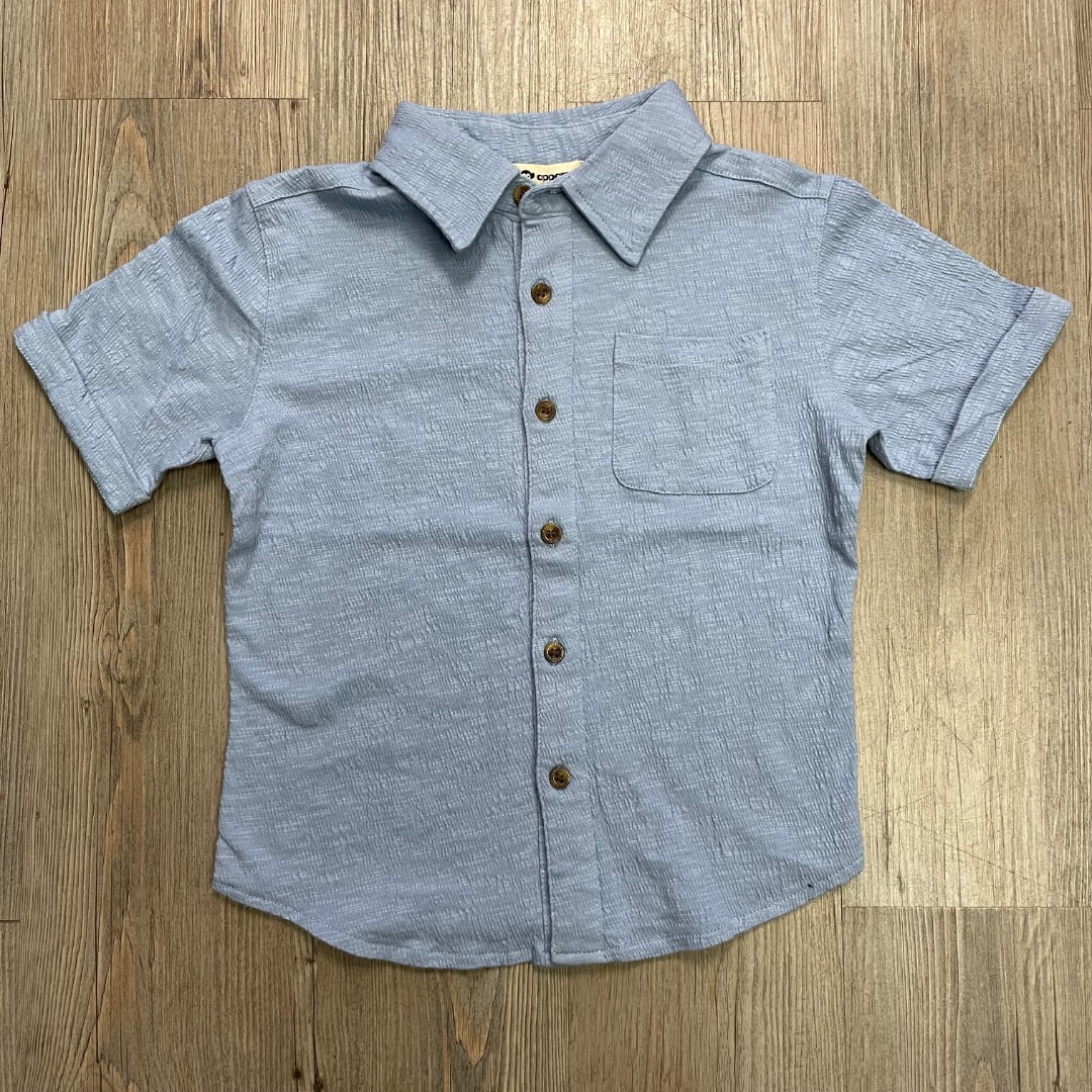 Blue Appaman Beach Shirt, 6Y