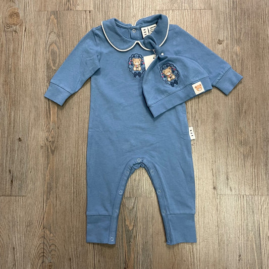 Blue Hux Baby 2PC Clothing Set, 3-6M