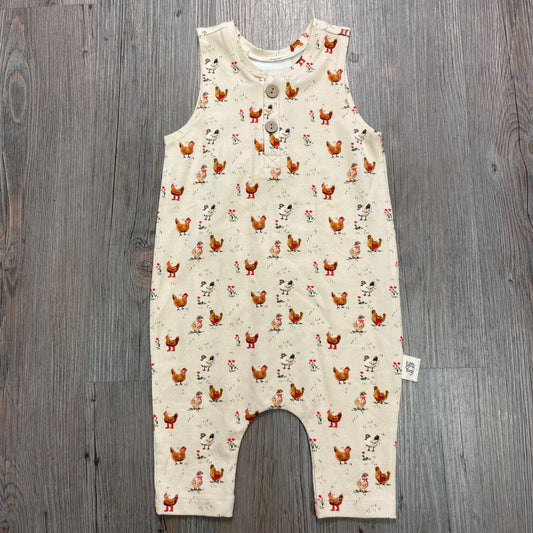 Little Chicken Little Yogi Sleeveless Romper, 12-18M