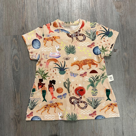 Paradise Seashore Little Yogi Summer Dress, 12-18M