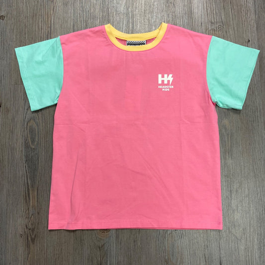 Flushed Pink Headster Napolitan T-Shirt, 6Y