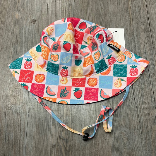 Fruity Fiesta Soft Pink Headster Bucket Hat, 2-7Y