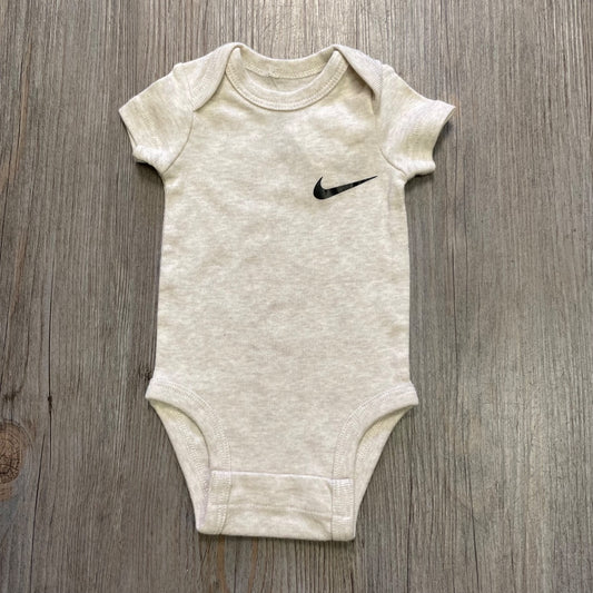 Beige Nike Bodysuit, Newborn