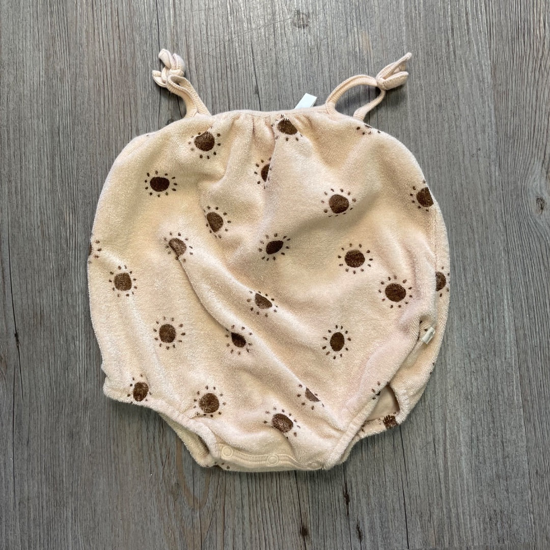 Sun Print Rylee+ Cru Terry Romper, 0-3M