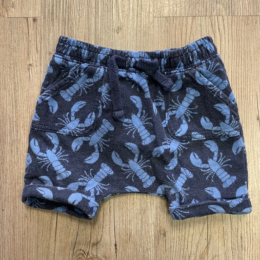 Navy Old Navy Draw String Shorts, 12-18M