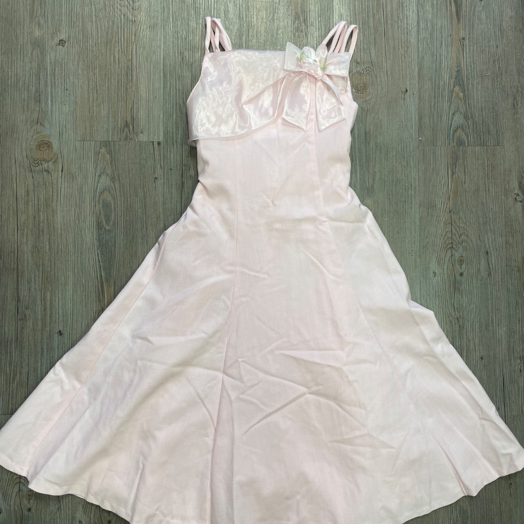 Pink Bonnie Jean Sleeveless Dress, 10Y