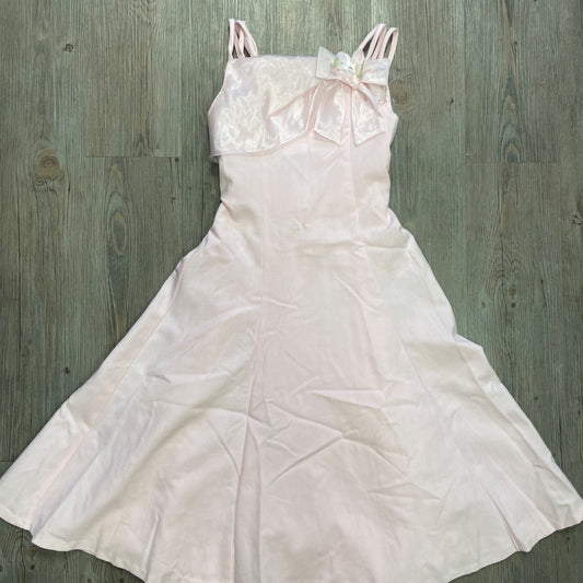 Pink Bonnie Jean Sleeveless Dress, 10Y