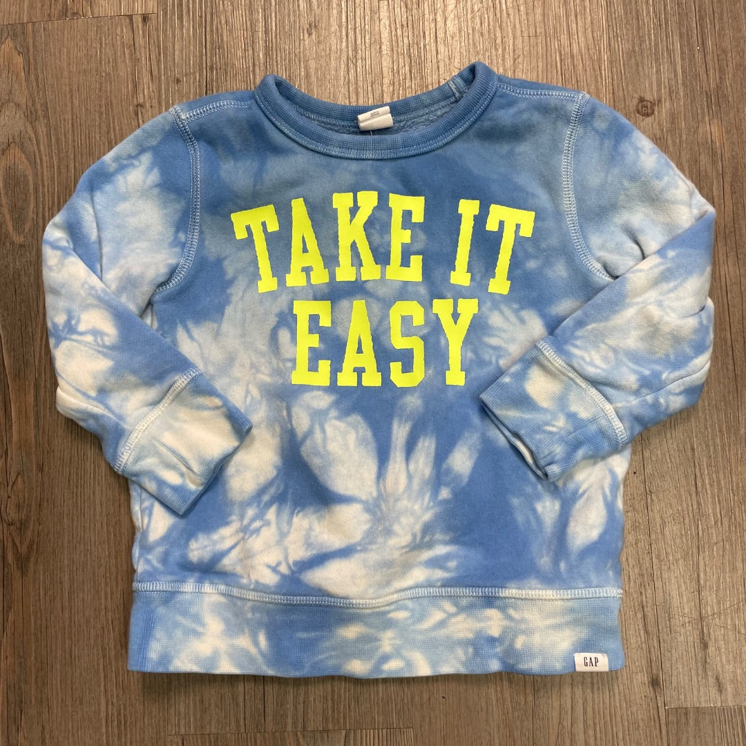 Tiedye Gap Sweatshirt, 2Y