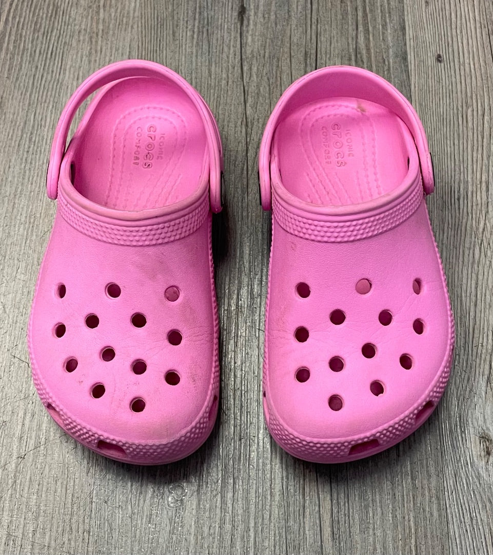 Pink  Crocs Clogs, 10T