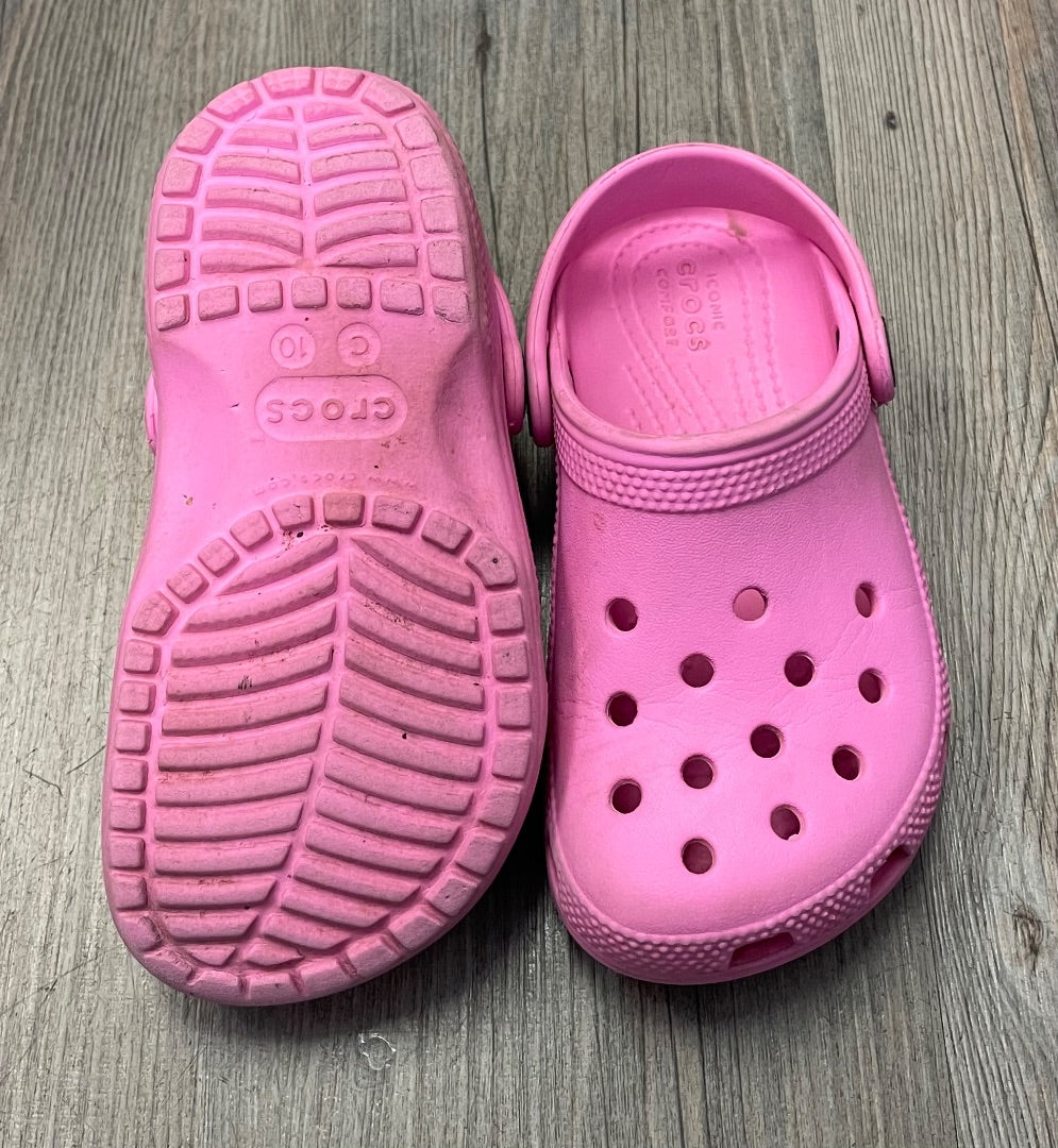 Pink  Crocs Clogs, 10T
