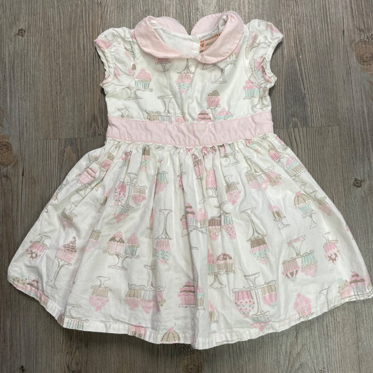 Cupcake Print Gillians Closet SSL Dress, 24M
