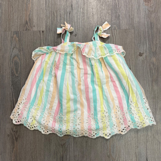 Stripe Gap Eyelet Dress, 6-12M