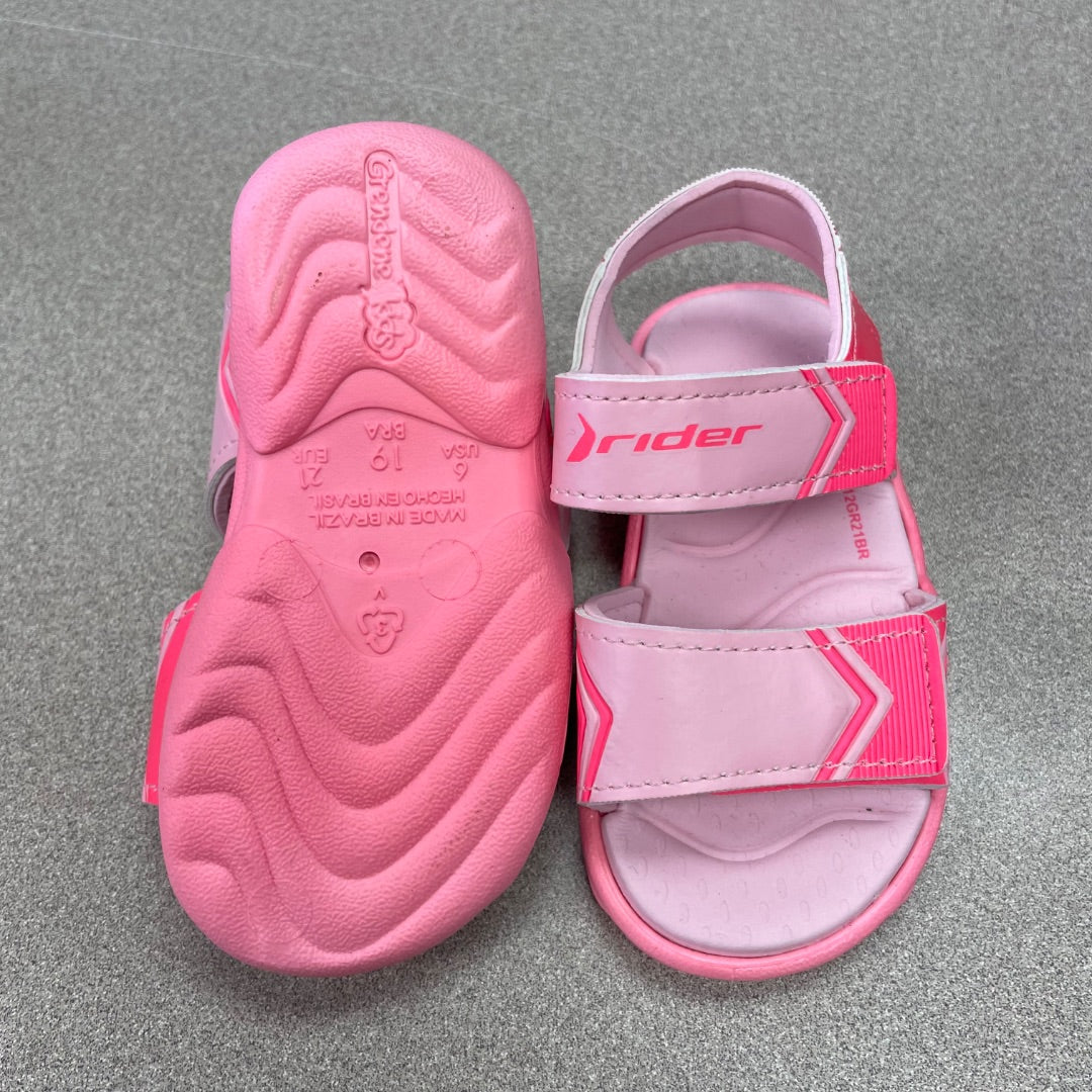 Pink Rider Sandals, 6T