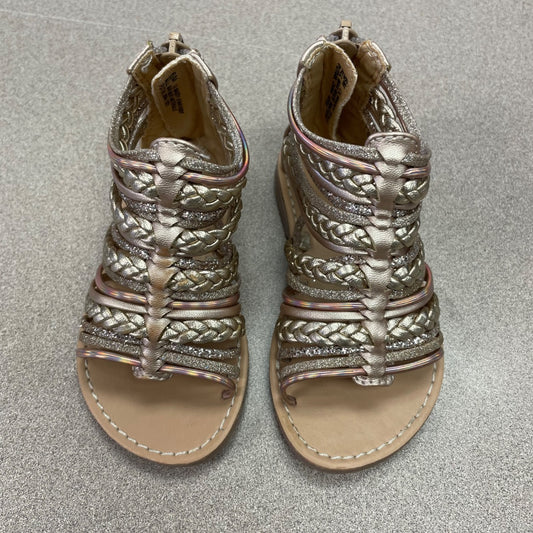 Gold Kelly & Katie Sandals, 6T