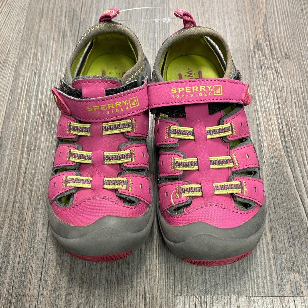 Pink Sperry Sandals, 11Y
