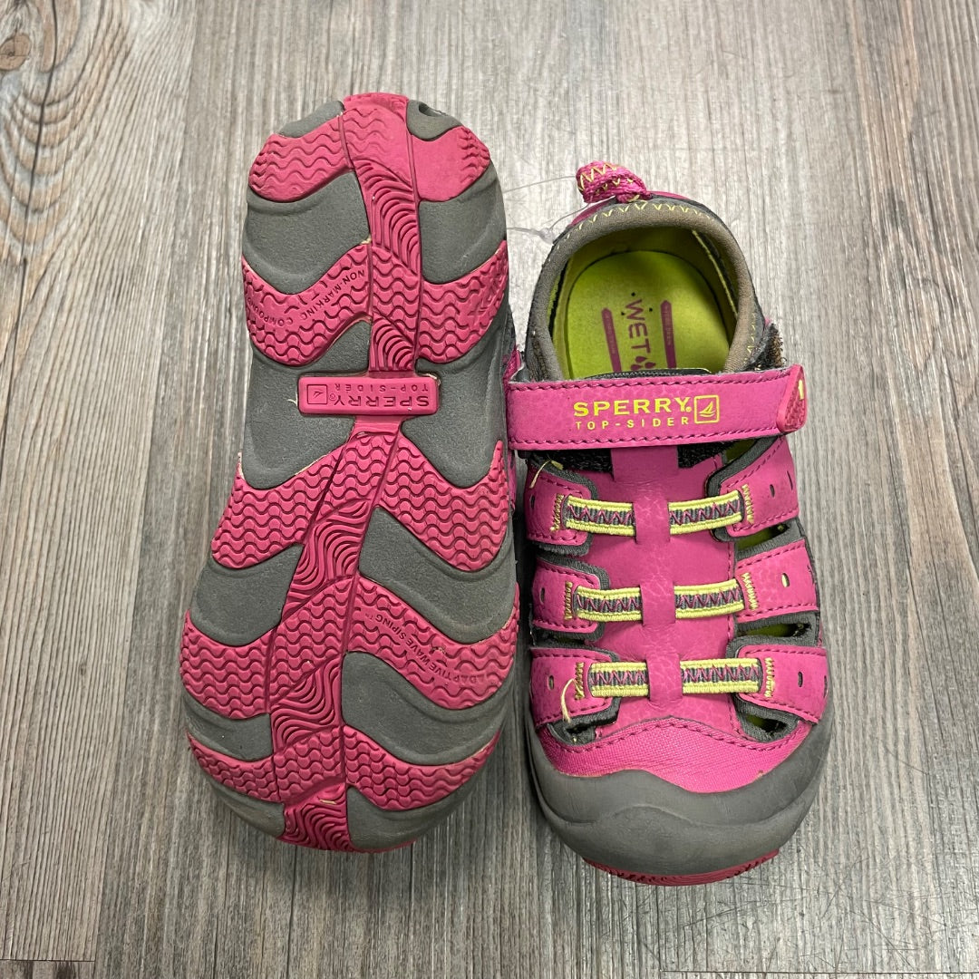 Pink Sperry Sandals, 11Y