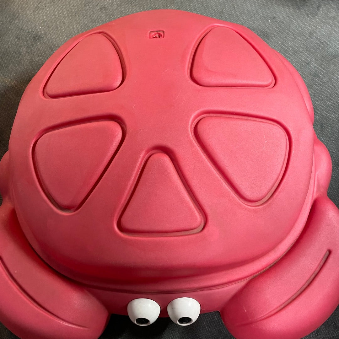 Red Step 2 Sand Box, Pre-Owned